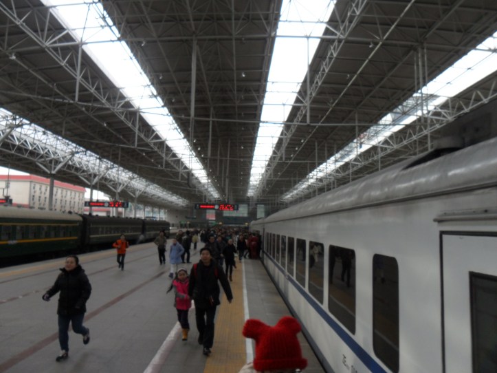 Great wall of China - Beijing north railway station