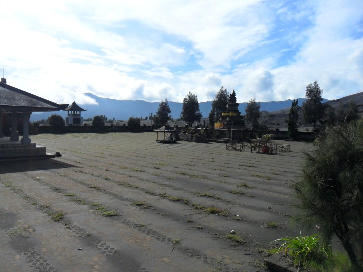 16 Temple of courtyard at Mt. Bromo