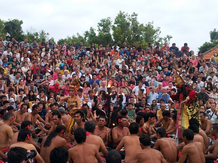 Ravana abducting Sita, Kecak Dance, Uluwatu