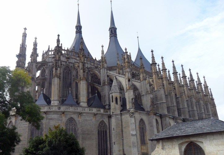 St. Barbara church front view