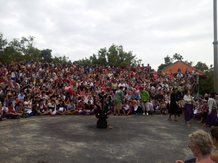 Start of Kecak Dance, Uluwatu