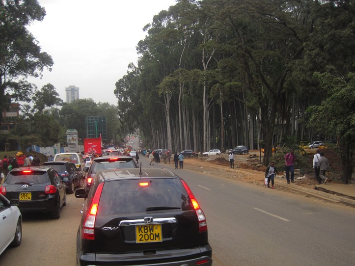Traffic in Nairobi