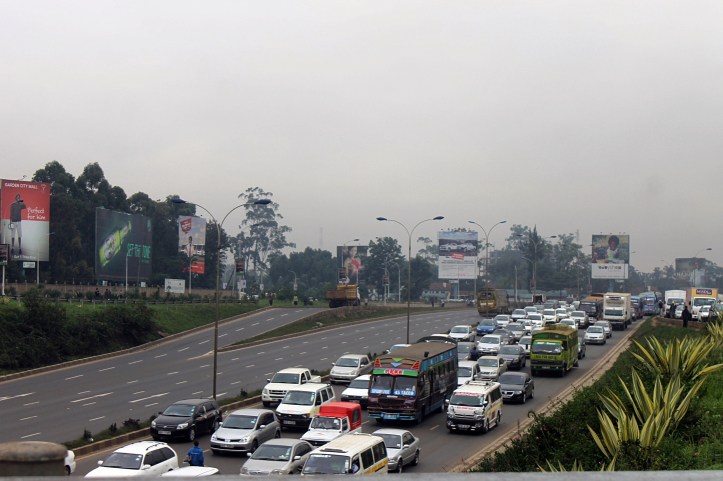 Traffic in Nairobi
