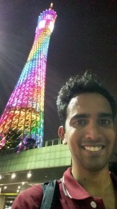 Canton Tower selfie
