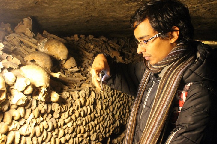 Inside the catacombs