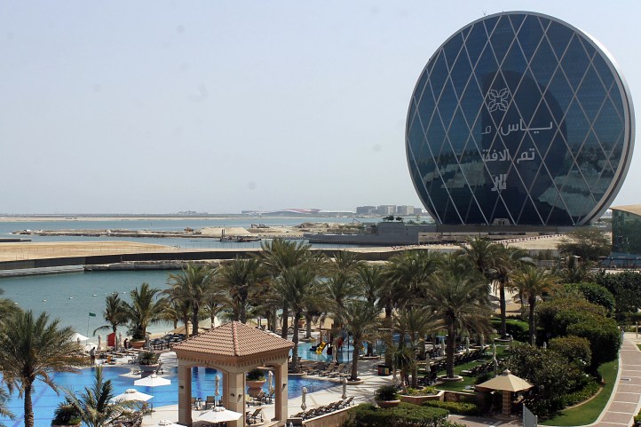 View outside the Al Raha hotel